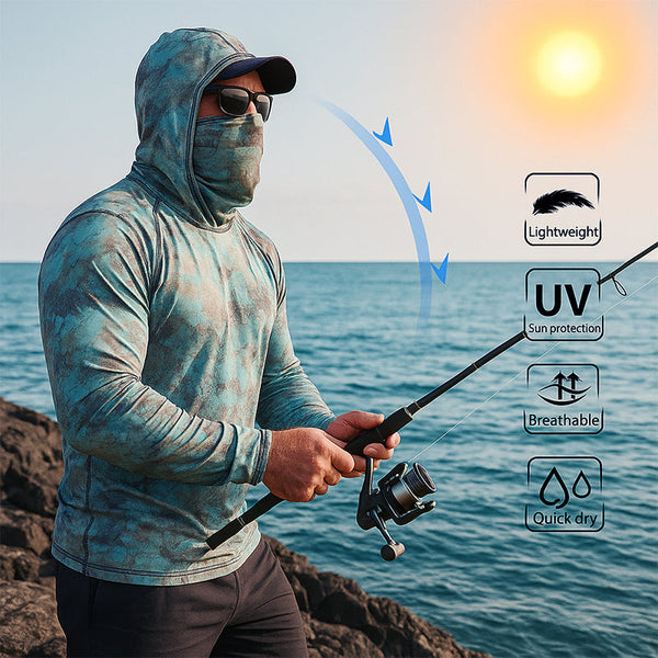 FieldGuard Colorful Quick-Dry UV Protection Fishing Shirt