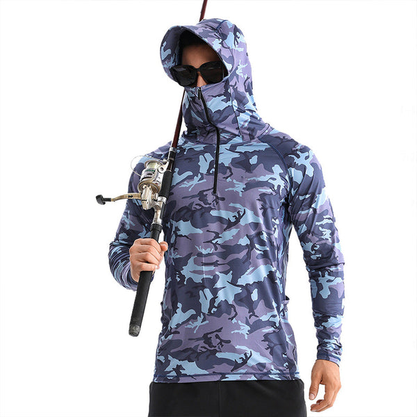 FieldGuard Camouflage Quick-Dry UV Fishing Shirt